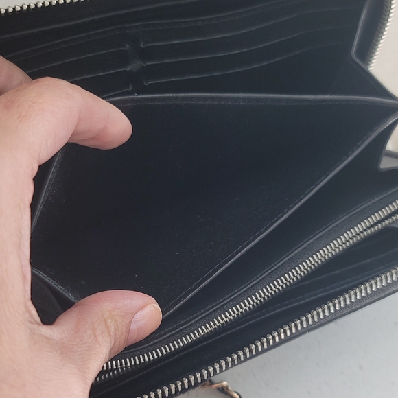 Louis Vuitton Mahina Round Zippy Wallet Noir W/Box - Picture 14 of 16